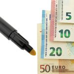Rotulador detector de billetes falsos para EUR GBP USD etc paquete de 5 - MM07000 - 05