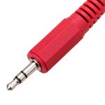 Adaptador de audio CTIA para auricular y micrófono Minijack 3.5mm Hembra a 2x Minijack 3.5mm Macho - AW01200 - 08