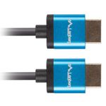 Cable HDMI Lanberg CA-HDMI-22CU-0010-BK HDMI 2.0 macho 4k slim de 1m negro - HI11400 - 05