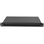 Patch panel para rack 19" 1U 24 SC simplex o LC duplex - FQ10700 - 06