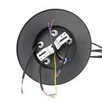 Lámpara con jaulas largas para 5 bombillas de rosca E27 vintage con cable de 3m - NT07200 - 06