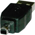 Adaptador USB (AM/MiniUSB4pin-BM) Mitsumi - UB04300 - 02