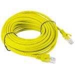 Cable de red ethernet Cat. 5e UTP de 10 m de color amarillo PCU5-10CC-1000-Y - RL26400 - 02