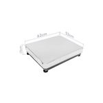 Báscula portátil de acero inoxidable 600 Kg de 62x52 cm - BV02300 - 03