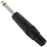 Conector jack 6.3mm macho mono plástico - XN08500 - 04