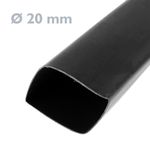 Tubo termoretráctil 2:1 LSHF negro de 20,0mm bobina 3m - HA01800 - 03