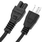 Cable eléctrico US NEMA-5-15P a IEC-60320-C5 de 1.8m negro - CL03600 - 05
