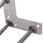 Pies para mesa y mueble estilo vintage Patas en acero 3 varillas 41 cm 4-pack - IN04400 - 06