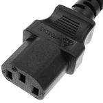 Cable de alimentación eléctrico IEC-60320 C13 a C14 de 10m - CH02500 - 07