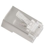 Pack de 100 unidades conector RJ45 Cat 5E FTP 8P8C de Lanberg PLS-5000 - RP16000 - 02