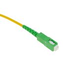 Cable de fibra óptica FC/PC a SC/APC monomodo simplex 9/125 de 2 m OS2 - FL02300 - 05