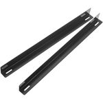 Guías laterales fijas de soporte para armario rack 19 negro 700mm - RM04400 - 03