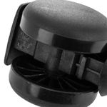 Rueda pivotante de nailon y PVC sin freno 50 mm M10 5 pack - KR02700 - 06