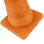 Cono de tráfico con reflector de señalización y balizamiento 70 cm plegable - SQ05600 - 08