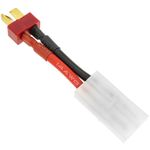 Cable T PLUG macho a TAMIYA #1 hembra de 8cm 14AWG Carga y fuente alimentación - KM05600 - 05