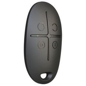 Ajax SpaceControl - Mando a distancia Bidireccional Certificado grado 2 Inalámbrico 868 MHz Jeweller - negro