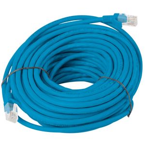 Cable de red ethernet Cat. 5e UTP de 15 m de color azul