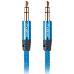 Cable estéreo de 1 m de Lanberg con un conector macho Jack 3.5 mm a conector macho Jack 3.5 mm - VC11100 - 02