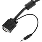 Super cable VGA con jack de audio de 3,5 mm macho macho de 10 m - VZ00500 - 02
