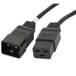 Cable IEC C19 a IEC C20 negro 1,8 m de Lanberg CA-C19E-10CC-0018-BK - FA19600 - 03