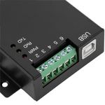 Adaptador USB a RS-422 RS485 Titan PRO 1-Port DINRail USBCOMiSIM - UB07200 - 06