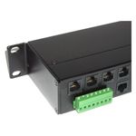 Cable concentrador UTP rack 19" de 16 RJ45 a 4 RJ45 con DC TDP016 - SI07300 - 04