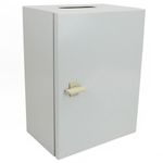 Caja de distribución eléctrica metálica con protección IP65 para fijación a pared 500x300x300mm - DF02200 - 01