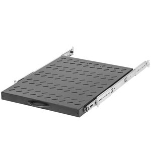 Bandeja telescópica ajustable para armario rack 19" de 1U y fondo 568mm