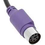 Adaptador USB a PS2 (1 USB-A macho a 2 MiniDIN 6-pin hembra) - US02700 - 03