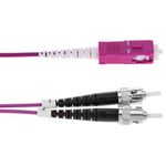 Cable de fibra óptica OM4 multimodo MMF simplex 50µm/125µm ST-SC de 2m - FP02300 - 04