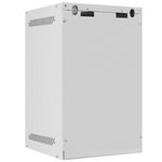 Armario Rack mural 10" 9U F310 280x310x469mm pared desmontado DIY blanco Lanberg - TR19400 - 06