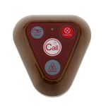 Pulsador emisor transmisor para sistema de llamada inalámbrico 500m 4 teclas - QI02400 - 01