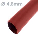 Tubo termoretráctil rojo de 4,8mm en bobina de 3m - FN06400 - 03