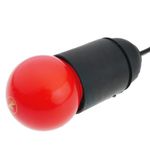 Bombilla LED G45 E27 230VAC 0,5W luz roja - NT09300 - 03