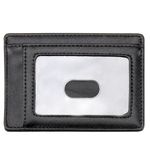 Cartera de cuero anti-RFID/NFC en color negro - BC10300 - 04