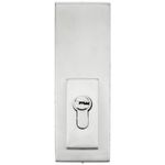 Cerradura de aluminio para puerta de cristal para cierrapuertas de suelo - LK08400 - 08