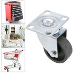 Rueda pivotante industrial de metal sin freno 50 mm - QR01000 - 02