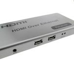 Extensor KVM de HDMI USB IR a través de Ethernet hasta 120m receptor - HN03200 - 06
