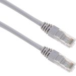 Cable de red ethernet Cat. 6a UTP de 0,5 m de color gris - RJ06200 - 03