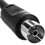Cable Coaxial Antena TV 75 Ohms (5.0m/Negro) - TT07600 - 03