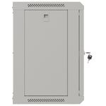 Armario rack mural 19'' 9U 540x350x500mm blanco pared desmontado DIY Lanberg - WN11500 - 04