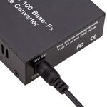 Conversor de fibra óptica de multimodo a monomodo SC 100 Mbps de MM a SM - UF00500 - 07