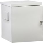 Armario rack 19" para exterior IP55 de 9U blanco SOHORack GO 600x600x550 mm - WX07200 - 01