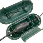 Caja de protección para enchufes y conexiones eléctricas en el exterior IP44 - IA06900 - 02