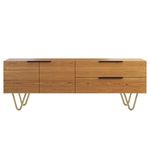 Pies para mesa 2 varillas 15cm 4-pack cobre / oro. SIN TORNILLERIA. - S080300 - 03