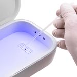 Caja esterilizadora y desinfección por luz ultravioleta con cargador inalámbrico QI y aromatizador - CV13100 - 05