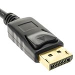 Cable Displayport 1080p FullHD para transmisión de audio y vídeo digital de 2 m color negro - YP00200 - 05