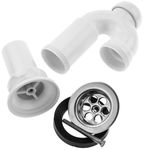 Sifón curvo extensible para lavabo-bidet 1"1/2 x ∅ 70 mm - KS20500 - 06