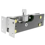 Pernio y bisagra fija superior de aluminio para puerta de cristal para cierrapuertas de suelo - LK08200 - 06