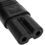 Cable Alimentación IEC-60320 0.2m (C7 / Bipolar-M) - FB08900 - 03